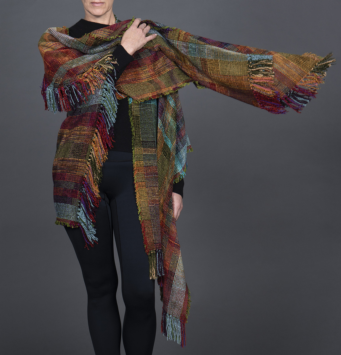 Earth Jewel Triangle Wrap