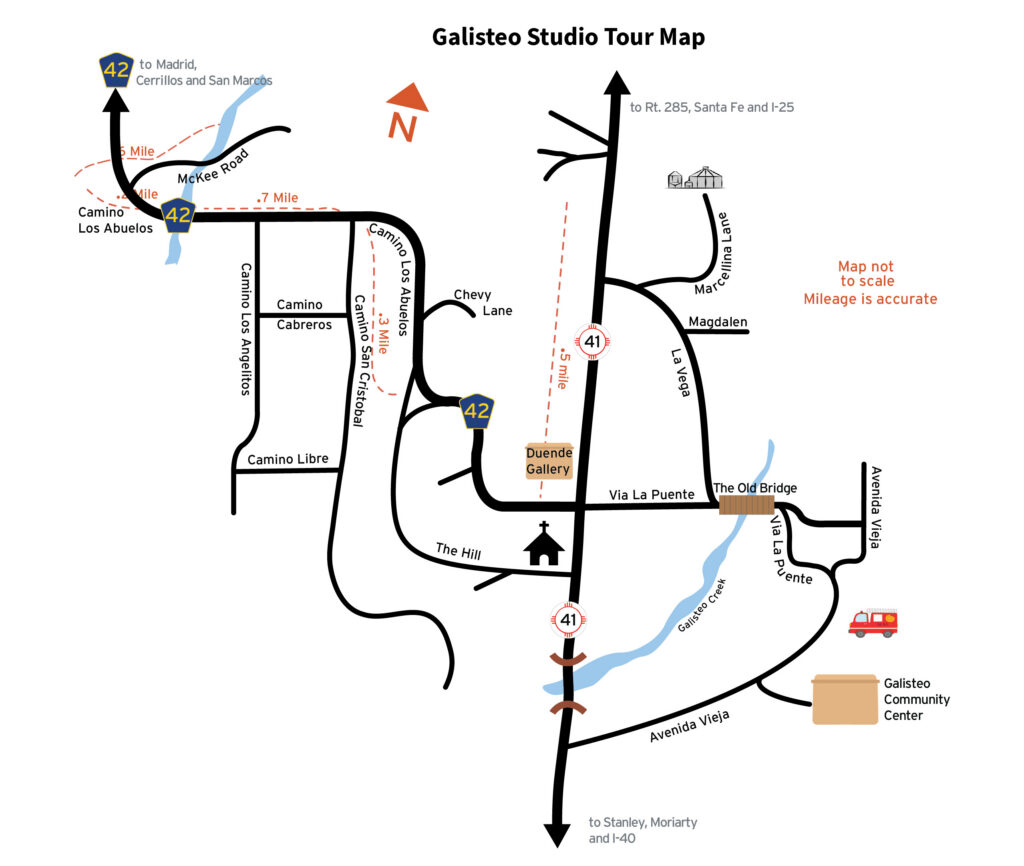 GalisteoStudioTourMap_No Markers Rev