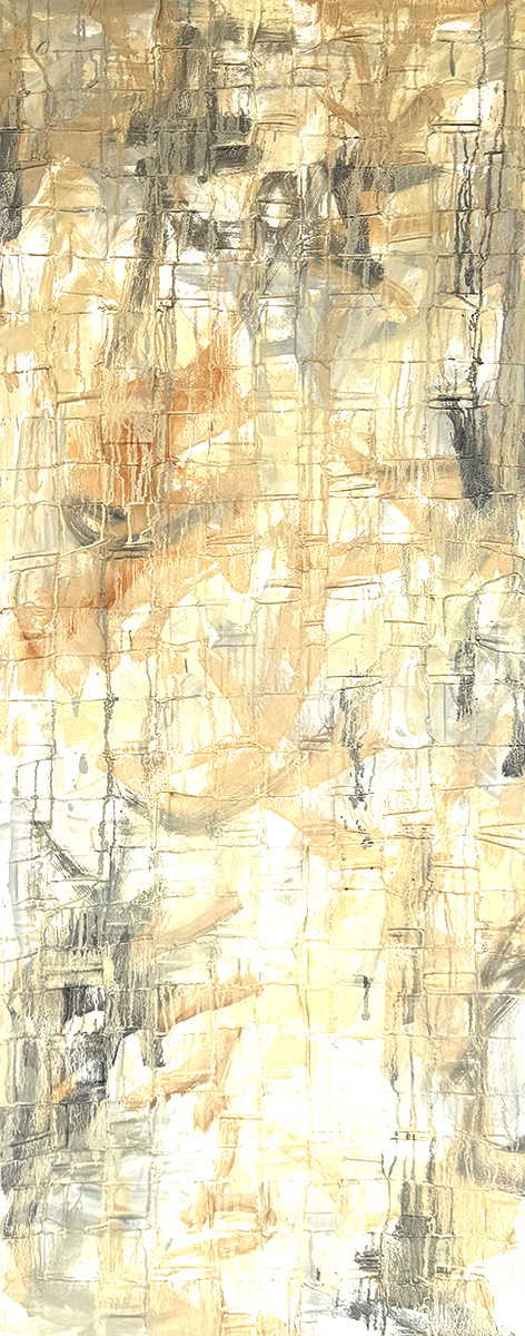 Shards, 60" x 24"